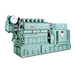 Medium speed generator sets